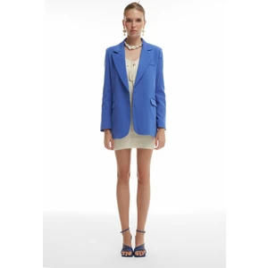 Blazer Ceket Koyu Mavi