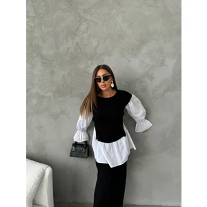 Gömlek Detaylı Triko Takım