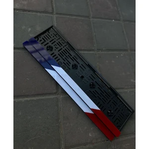 Fransız Boş Araç Pleksi Plakalık