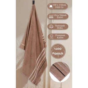 Banyo Havlusu Tekli Pamuk Bale
