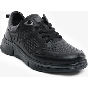 Erkek Siyah Hakiki Deri Comfort Ayakkabı 5Y1FA64545