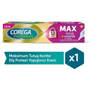 Maksimum Güç Diş Protez Yapıştırıcı Krem 40 g