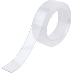 Şeffaf Çift Taraflı Silikon Bant 30MM x 2mt