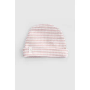 Organik Pamuklu Modal Pembe Bebek Bere