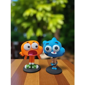 Efser Atölye Gumball ve Darwin Dekor Figür Oyuncak