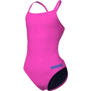 Team Swimsuit Challenge Solid Çocuk Pembe Yüzücü Mayosu 004765908