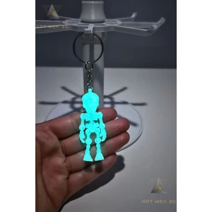 Iskelet Figür Anahtarlık (Fosforlu ve Noel)