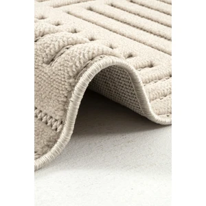 Piyan  9204 Bej Yumuşak Dokulu Salon Antre Mutfak Yatak Odası Halısı Yolluk