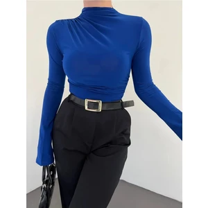 Büzgülü Ispanyol Kol Bluz