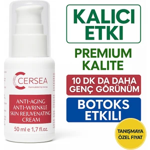 Yaşlanma Karşıtı Botoks Krem Anti-Aging Anti-Wrinkle Botox Cream 50 Ml