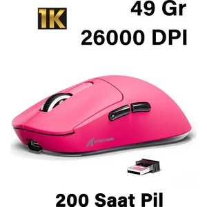 Attack Shark X3 Superlıght Kablosuz Oyuncu Mouse PAW3395 (Grıp Tape Hediyeli)