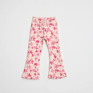 Kız Çocuk Çiçek Desenli Tayt