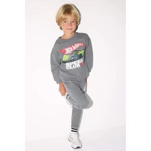 Erkek Bebek Hot Wheels 2'li Takım Sweatshirt Eşofman Altı F4529A525AU