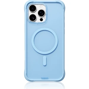 iPhone 16 Pro Uyumlu Kılıf M-Safe Şarj Özellikli Youngkit Macaroon Serisi Kapak Mavi