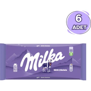 Sütlü Tablet Çikolata 6×80 g – Klasik Tatlı Lezzet, Paylaşım ve İkram İçin Mükemmel Seçim