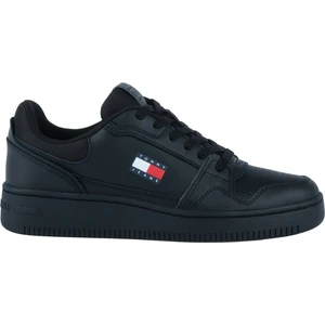 Tommy Hilfiger Fine Cleat Retro Erkek Siyah Spor Ayakkabı (EM0EM01612-BDS)
