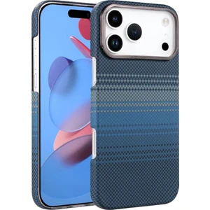 Iphone 17 Pro Max Kılıf Karbon Dizayn Magsafe Kablosuz Şarj Özellikli Mmc