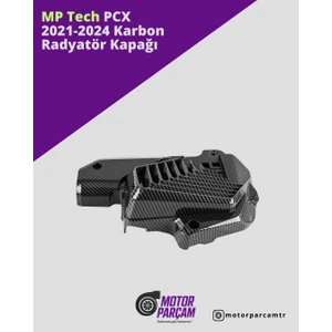 Honda Pcx 2021-2024 Karbon Radyatör Kapağı
