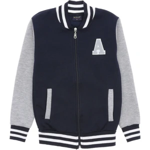 Erkek Çocuk Hırka 3 Iplik Şardonlu