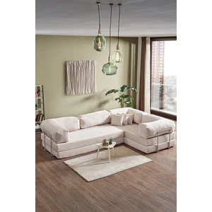 Legom Lucas Aktivite Koltuğu Yatak Olabilen Çok Amaçlı Kanepe L Koltuk Krem