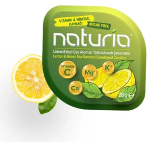 Naturia Limon&Yeşilçay Aromalı Şekerleme