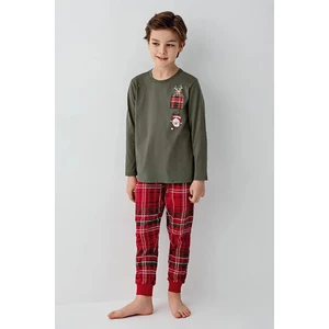 Yılbaşı Temalı Erkek Çocuk Pijama Takım 3513