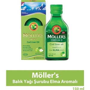 Balık Yağı Şurubu Elma Aromalı 150 ml