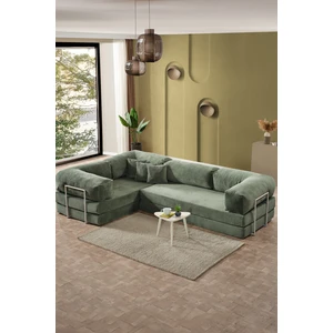 Legom Lucas Aktivite Koltuğu Yatak Olabilen Çok Amaçlı Kanepe L Koltuk Yeşil