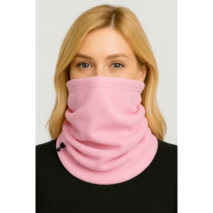 Pembe Polar Boyunluk Bere Baf Maske Buff