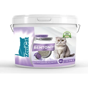 Lavanta Kokulu 18 Litre Kedi Kumu İnce Taneli Bentonit
