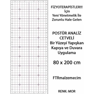 Postür Analiz Cetveli Mor