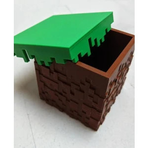 Minecraft Çim Blok Dekor Yeşil 7cm
