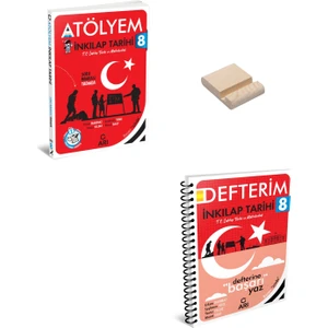 Arı Yayıncılık Lgs 8. Sınıf Inkılap Tarihi Atölyem ve Defterim + Telefon Standı