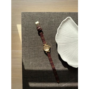 Retro Minimal Deri Kordon Vintage Kadın Kol Saati