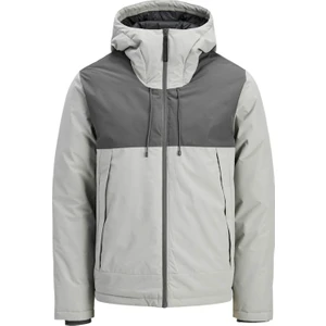 Jack & Jones Jcounion Light Padded Blocking Gri Erkek Mont 12285586