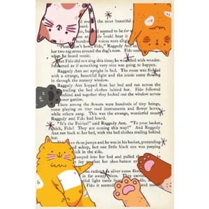 Şeffaf Ayraç 40 - Renkli Kediler