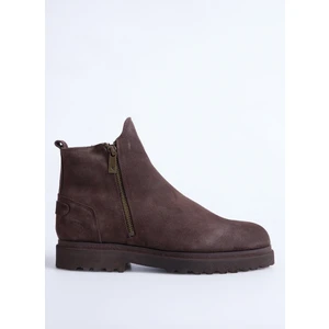 Deri Kahve Erkek Bot Yoder-Dewey-Suet