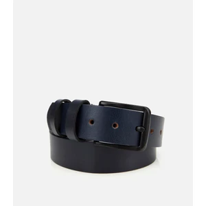 Erkek Deri Lacivert Kemer