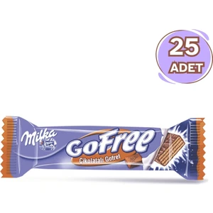 Milka Gofree Çikolatalı Gofret 28 gr - 25 Adet