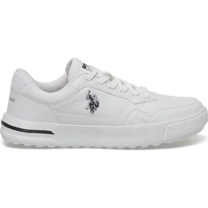 U.S. Polo Assn. 101502205 Sampo Erkek Klasik Sneaker Beyaz - Lacivert