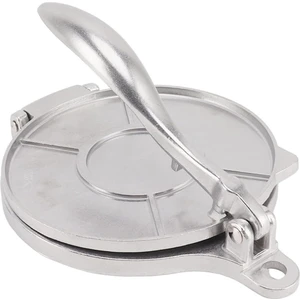 Pres Alüminyum Alaşım Tortilla Press Flapjack Makinesi Krep Makine Gözleme Make Döküm Alüminyum Ekmeği Ev Yapımı B (Yurt Dışından)