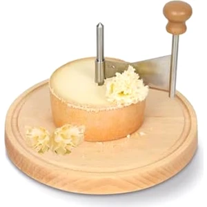 Paslanmaz Çelik Peynir Kıvırıcı ve Peynir Tıraş Makinesi - De Moine Peyniri ve Çikolata Için Mükemmel, Çok Işlevli ve Paslanmış (Yurt Dışından)