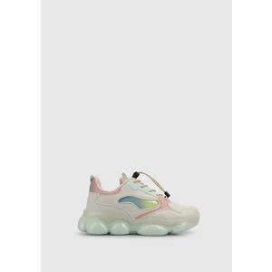 Krem Kız Çocuk Sneaker