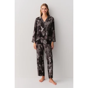 Rustic Gömlek Yaka Pijama Takımı