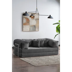 Legom Stil Aktivite Koltuğu Yatak Olabilen Çok Amaçlı Kanepe Antrasit