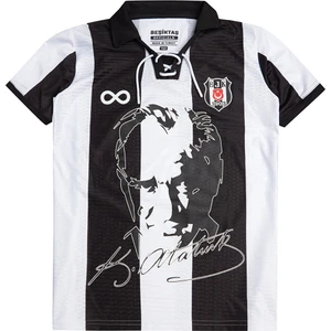 Beşiktaş Atatürk Polo Yaka Çubuklu Forma Jr 25-26