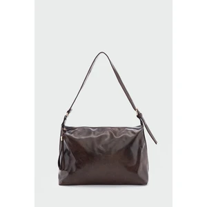 Gabrielle Salaş Omuz Çantası Kahve