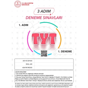 3 Adım Tyt Deneme ( Renksiz )