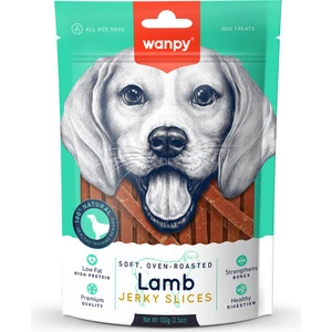 Yumuşak Kuzu Eti Dilimleri 100g Köpek Ödülü