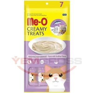 TR5CACH9215 Me-O Creamy Treat Deniz Tarağı &Ton Balığı Kedi Ödülü